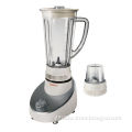 Household blender, 300W motor and safety switch/silver finish body/2 speeds/pulse/1.25L jar,CE,New
